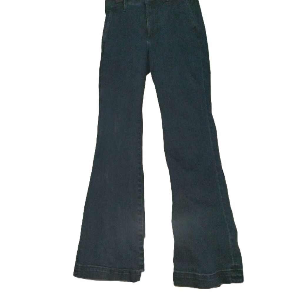 Ann Taylor ~ Dark Blue Bootcut Stretch Denim Jeans ~ Size 4P Petite